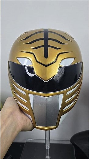 Power Rangers Mighty Morphin White Ranger Helmet #powerrangers