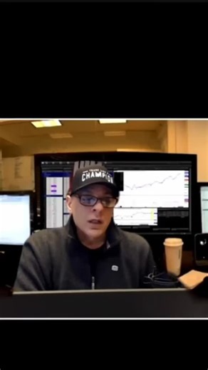 “If you risk 5% and sell every stock at a 10% gain, and you’re right 50% of the time, you will be profitable over a series of trades.” - Mark Minervini. #trader #trading #traders | NewTraderU.com