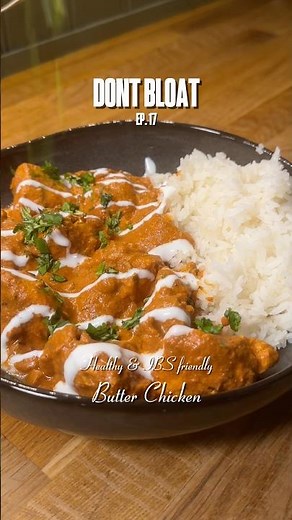 Low FODMAP Butter Chicken - Gut Friendly, IBS meal
