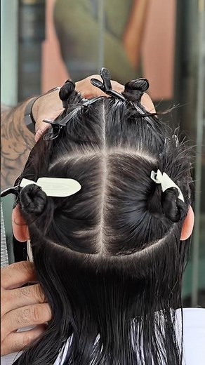How to section the hair properly… #barber #hairstyles #haircut #hajr