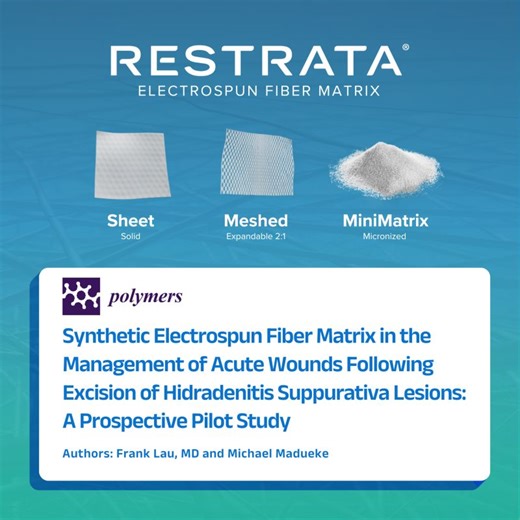 Restrata accelerates skin graft healing in HS patients | Acera Surgical posted on the topic | LinkedIn
