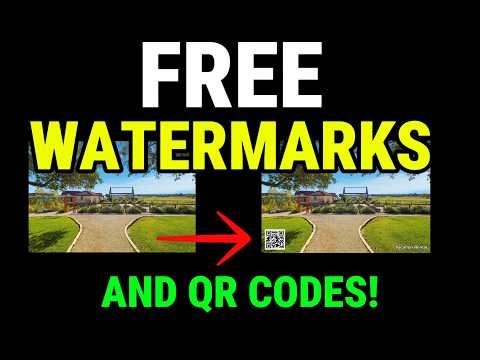 FREE Watermarks and QR codes for PHOTOS