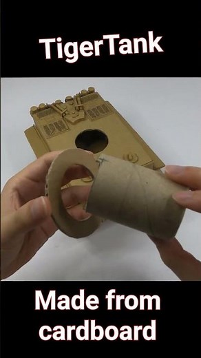 Tiger Tank | Panzer VI | How to make from cardboard