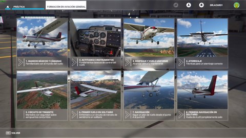 Microsoft Flight Simulator - Aprendiendo a conducir una avioneta