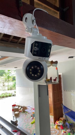 Camera Trong Nhà 2 Mắt Full HD Với Đàm Thoại 2 Chiều