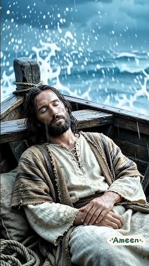 Jesus Said “Peace, Be Still”… And the Storm Stopped 😳✝️ | Bible Story📝 DESCRIPTION