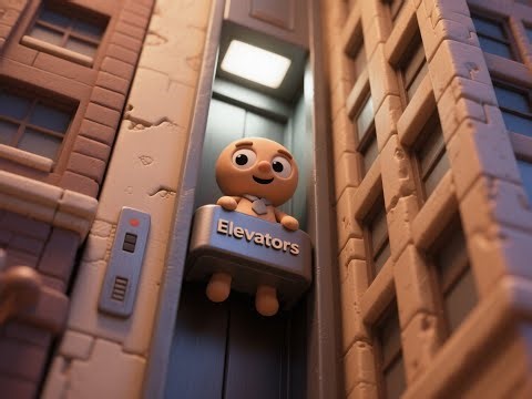 How Do Elevators Go Up And Down So Smoothly | Fun Engineering Facts For Kids | Elevator Facts Kids