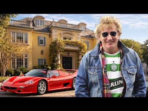 Rod Stewart’s Lifestyle : Wealth, Homes, Cars & Daily Life..!!