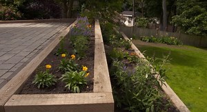 Terraced gardens are perfect for spaces with varying heights and sun exposure. Jenn Nawada helps a homeowner install one and transform her backyard 🌿🌻 | This Old House