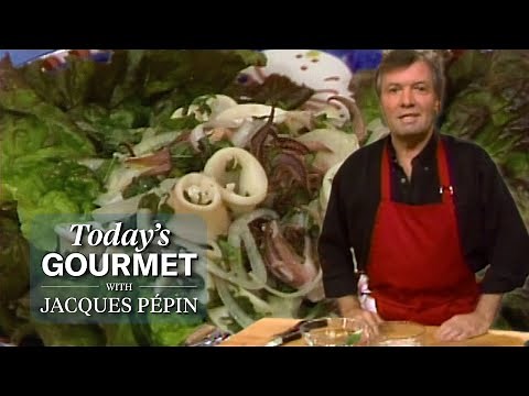Calamari Salad Recipe from Jacques Pépin | KQED