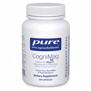 Pure Encapsulations CogniMag 120's - Magnesium-L-Threonate Supplement - Supports Brain Health & Memory* - Includes Magtein & Polyphenol Blend - 120 Capsules