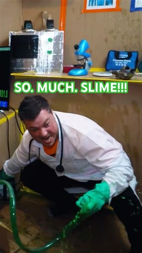 Do. NOT. Eat. Slime. 🤮 Papa Jake the Box Fort City Doctor saves Cardboard Bob #slime #slimevideo