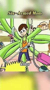 A mother with six arms #animation #family #movie