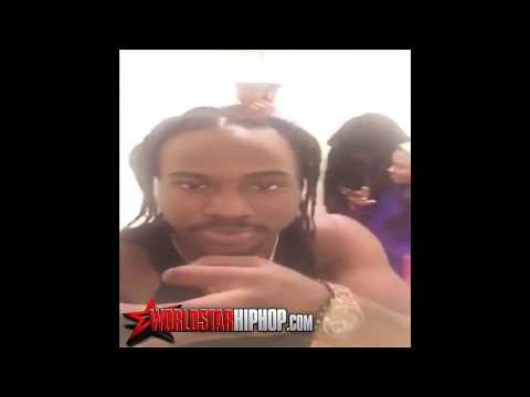 Girl Who's About To Get A Train Ran On Her Lies To Her Man On The Phone