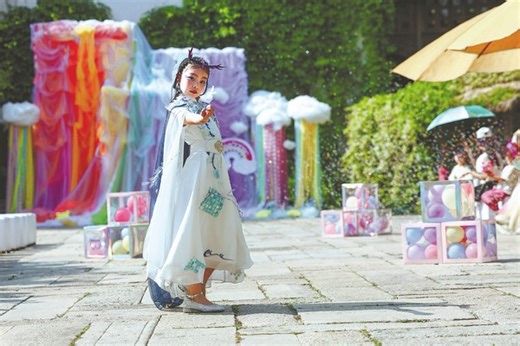 Kids showcase creativity on the catwalk