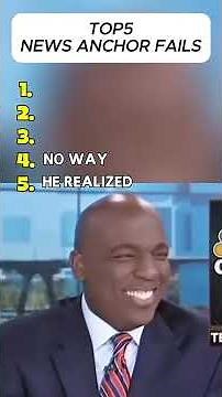 From awkward slip-ups to viral bloopers — these Top 5 anchor fails are comedy gold 🤣📺