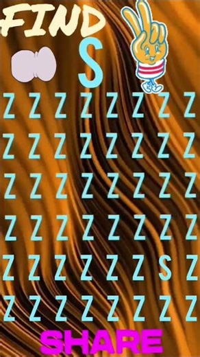 Find the Letter S Challenge - Are You Fast Enough?