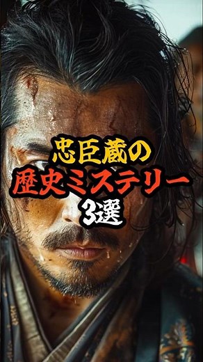 忠臣蔵の歴史ミステリー3選 #忠臣蔵 #歴史ミステリー #赤穂浪士