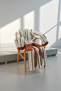 Vintage Striped Cotton Bath Robe: Hotel Style Shawl Collar - Etsy