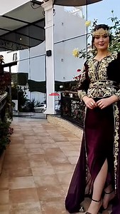 14K views · 395 reactions | Jolie model karakou créé par moi même ❤️ Zouina Créations Le modèle disponible seulement sur commande ❤️ Pour plus d'informations vous pouvez consulter notre massagerie   Manquin  Zidani Ranida  photographe  Photo Design Hamza  Coiffeuse  Tina's makeup | Zouina Créations | Facebook