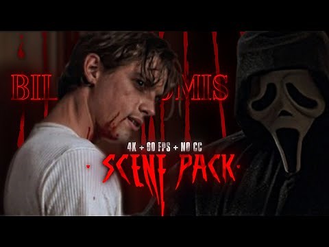 Billy Loomis - [Scream 1996) • Scene Pack - [4K + 60 Fps + No CC]
