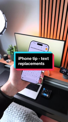 Essential iPhone Tips for Quick Text Replacements