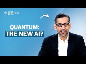 The Future of Quantum Computing and Regulation| Sundar Pichai - World Governments Summit