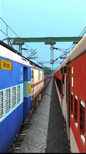 TRAINS LOOP LINE OVERTAKE | NTG GAMING #trainsimulator #indianrailways #trainsim #ts2022