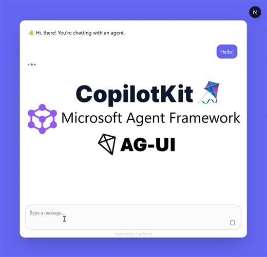 ⚡Dynamic AI user interfaces with Microsoft Agent Framework & AG-UI! 🖼️I just published a new video showing how to build an AI chat agent with a rich, dynamic user interface. This was accomplished… | Andreas Adner