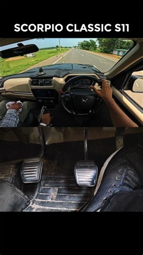 Nothing Beats a Scorpio S11 POV Drive 😍🔥 #shorts
