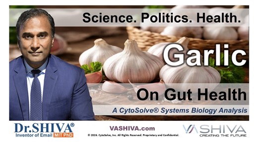 Dr.SHIVA® LIVE - Garlic on Gut Health: A Whole Systems Approach
