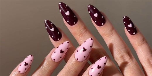 20 Heart Nail Ideas for Valentine’s Day, From Blushing Chrome to Bold Red Tips