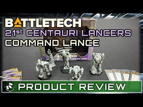 21st Centauri Lancers BattleTech Unboxing | Force Pack Review | ilClan Era