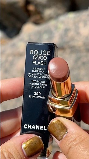 Brown nude Chanel rouge coco #chanelmakeup