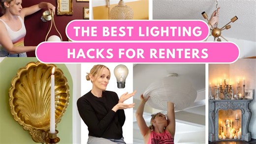 Brighten rental spaces beautifully with budget-friendly lighting ideas