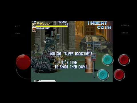 alien's vs predator 1994 mame4droid Playing with cheats
