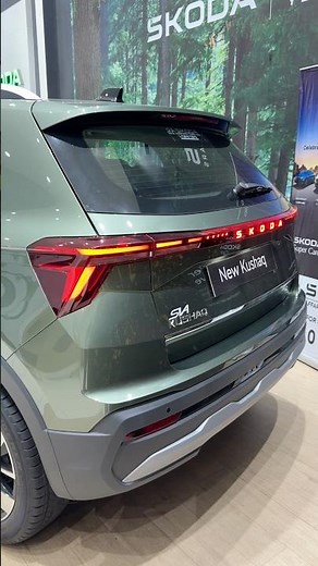 “All New Skoda Kushaq 2026 Facelift in Simla Green 💚 Next Level Style!”