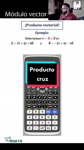 Casio fx-570LA X: Módulo de Vector y Operaciones Vectoriales