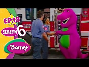 BARNEY & FRIENDS | Here Comes The Firetruck! | S. 06, Ep. 18 | FULL EPISODE
