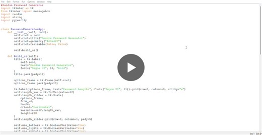 #oasisinfobyte #pythonprojects #passwordgenerator #oibsip #internship | MD FAISAL MANSURI
