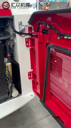 Tiny Beast! HZM Skid Steer - The Ultimate Jobsite Game Changer #hzm#shrots #skidsteer