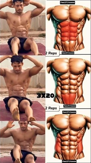 ✅Get Six Pack Abs at Home Using Only This Ultimate Bodyweight #AbsWorkout Challenge