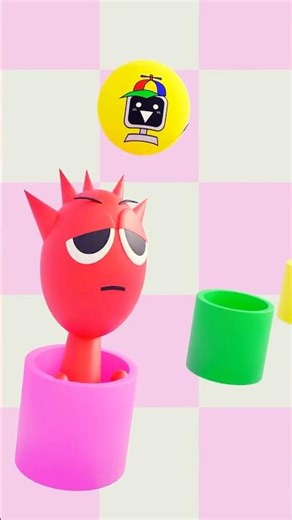 Sprunki Game Ball Jump Mr Fun Computer 3| 3d Animation #sprunki #funny #3danimation