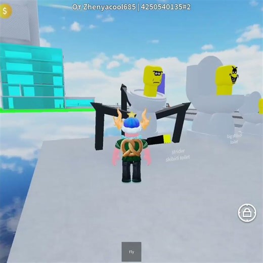 My skibidi toilet characters in obby creator