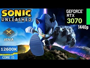 Xenia Emulator Sonic Unleashed 2K 60FPS | RTX 3070 + i5 12600K