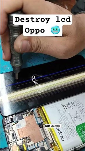 Lcd strength test #smartphone #servishp #oppo #opporeno14