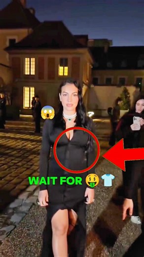 Georgina Rodriguez BLACK LONG SLEEVE Dress Worth 👀💸 #georginarodriguez cristiano ronaldo #fashion
