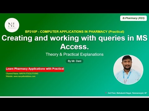 Working with Queries in MS AccessYouTube | MS Access Queries Tutorial | Select, Update, Delete |