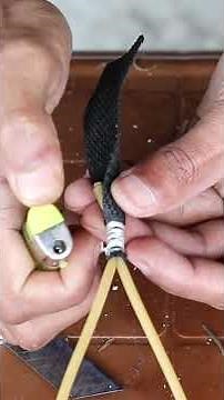 How to Make a Powerful Wooden Slingshot Toy (Step-by-Step) 🎯#diy #bamboo #slingshot #trigger