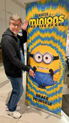 Dan Povenmire | Met Pierre Coffin, the voice of the Minions! @annecyfestival | Instagram